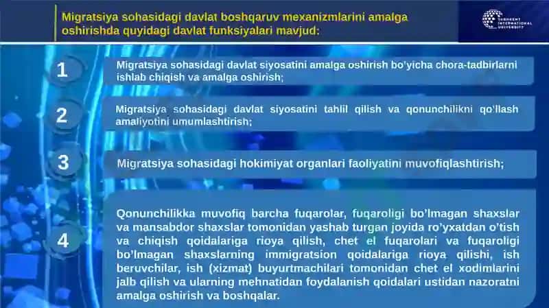 Xalqaro migratsiya huquqi fani 4