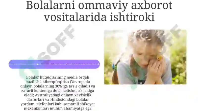 Bolalar Huquqlari Uchun CRC Asos 4