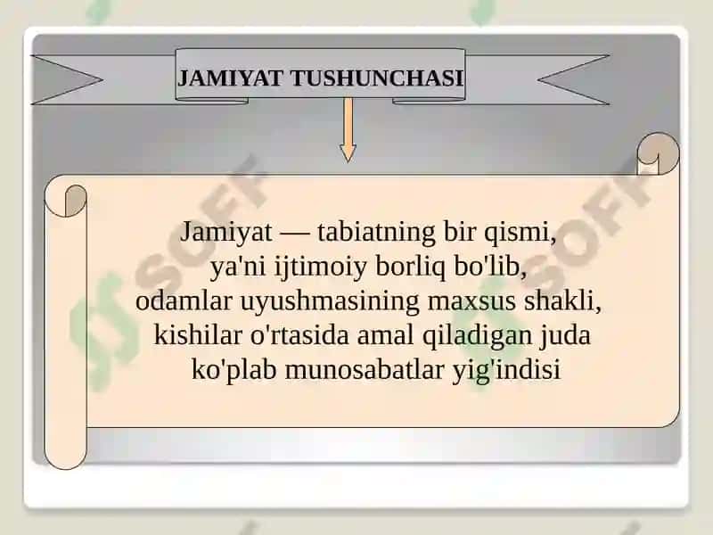 Jamiyat va Inson Falsafasi 4