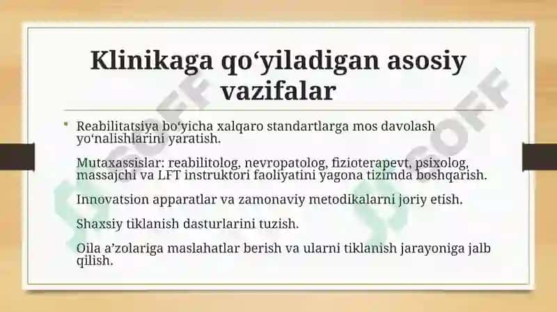 REABILITATSIYA MARKAZI loyihasi 4