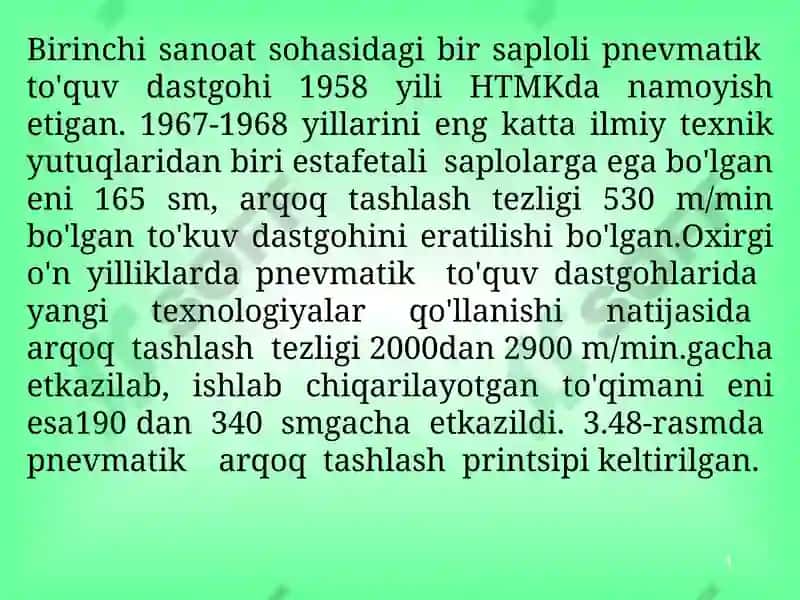7-MARUZA:HAVO YORDAMIDA XOMUZAGA ARQOQ TASHLASH 4