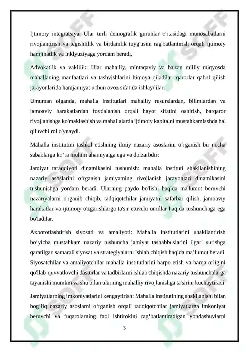 Mahalla institutlarini shakllantirishning ilmiy nazariy asoslari 4