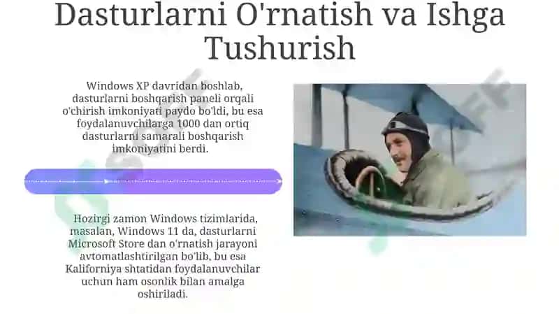 Windows operatsion tizimi tarixi va unda ishlash asoslari 4