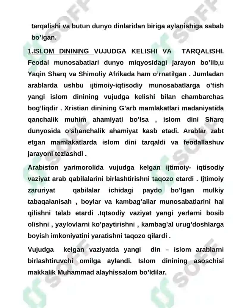 Islom dinini tarqalishi 4