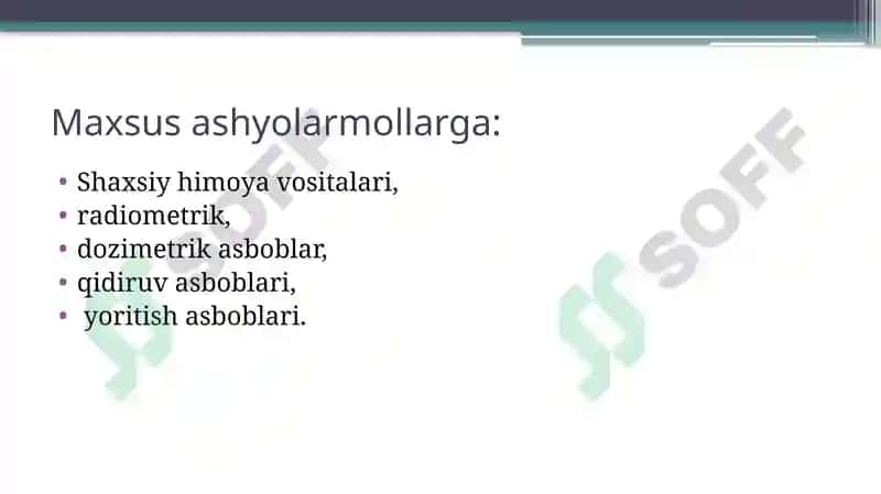 FUQАRОMUHОFАZАSI TIBBIYOTХIZMАTI TUZILMАLАRINI VАMUАSSАSАLАRINI MОL-MULKLАR BILАN TА’MINLАSH VA MUHOFAZAQILISH 4