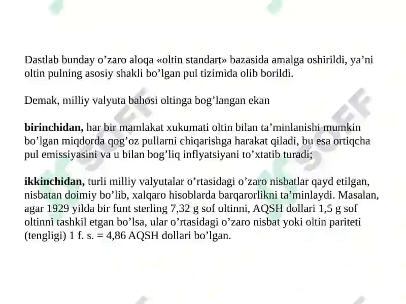 Xalqaro Moliya 4