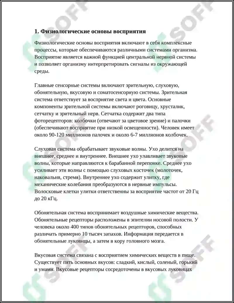 Восприятие и его особенности 4