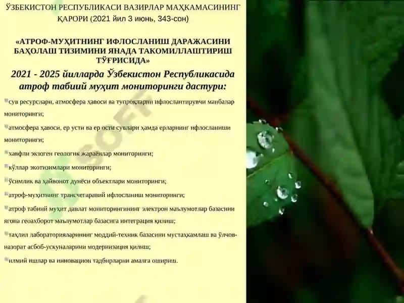 Ифлосланишни бошқариш иқтисодиёти: умумий нуқтаи-назар 4