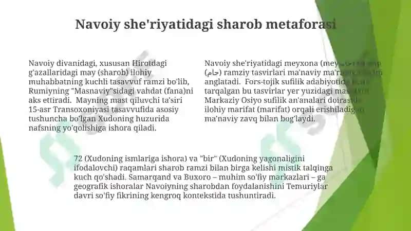 Alisher Navoiy sheʼriyatidagi tasavvufiy timsollar 4