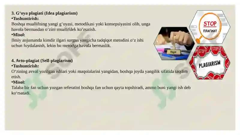 Plagiat va uning salbiy oqibatlari 4