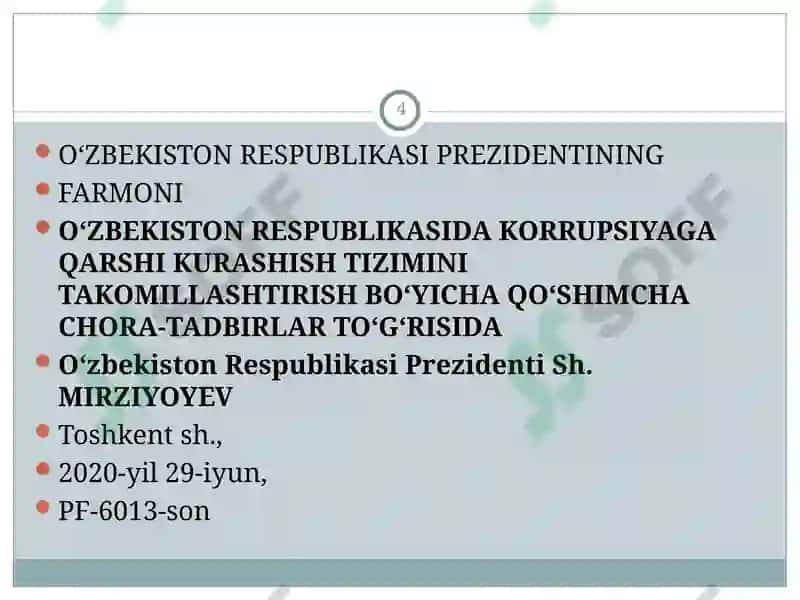 Korrupsiyaga qarshi kurashning ijtimoiy g’oyaviy asoslari 4
