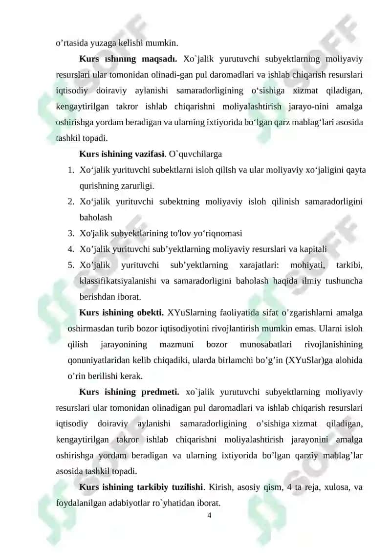 XO'JALIK SUBYEKTLARINING TO'LOV YO‘RIQNOMASI 4