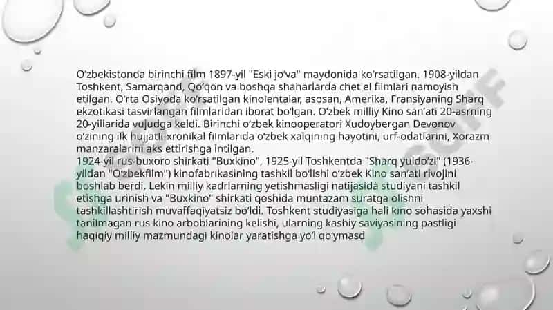 O‘zbekistonda dastlabki kino va teatr san‘atining kirib kelishi 4