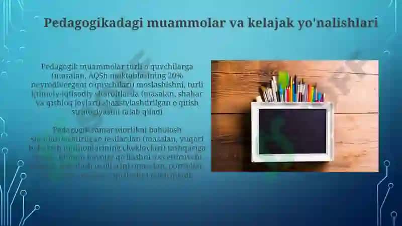 Pedagogika fani va uning maqsad va vazifalari 4