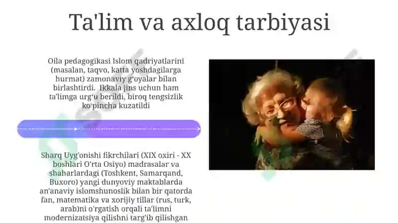 Sharq uygʻonishi mutafakkirlarining asarlarida oila pedagogikasiga oid qarashlari 4