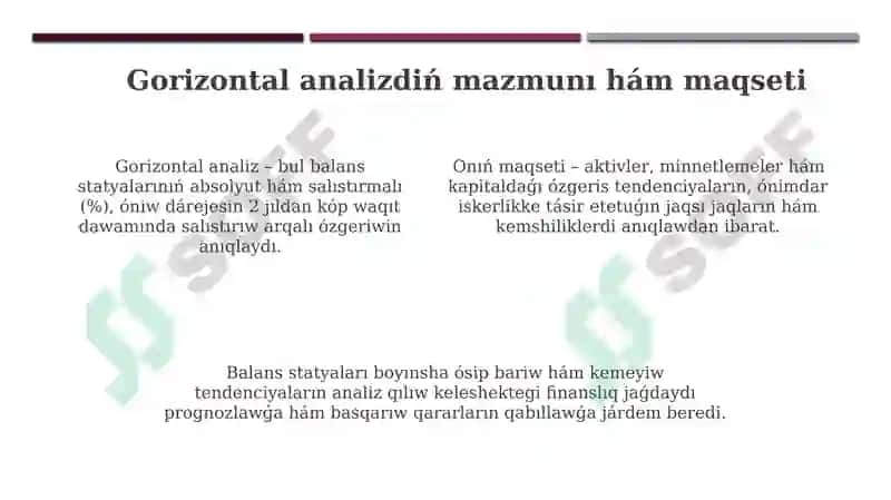 BUXGALTERIYA BALANSINING GORIZONTAL ANALIZI 4