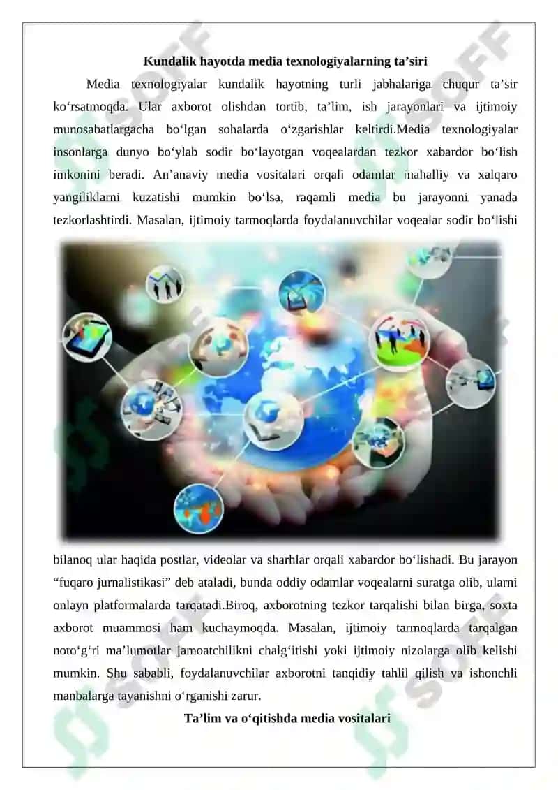 Media texnologiyalar kundalik hayotda 4