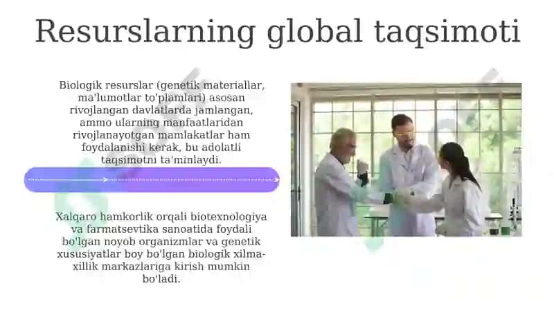 Biologik tadqiqotlarda xalqaro hamkorlarning ahamiyati 4