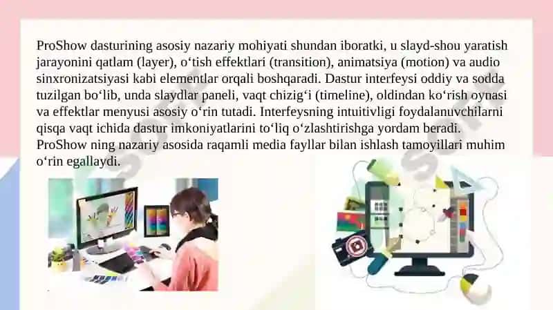 Photodex ProShow tasvirlarni raqamli qayta ishlash dasturi bilan ishlash 4