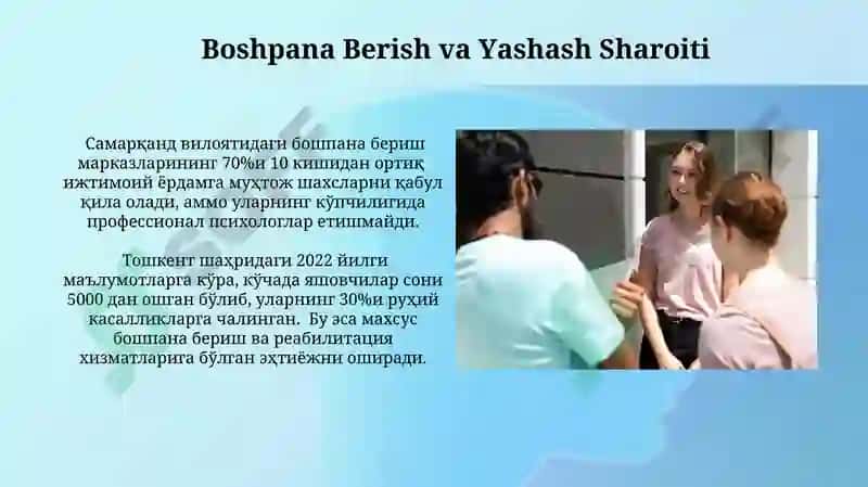 Uysiz Shaxslarga Yordam Ko'rsatish Xizmatlari 4