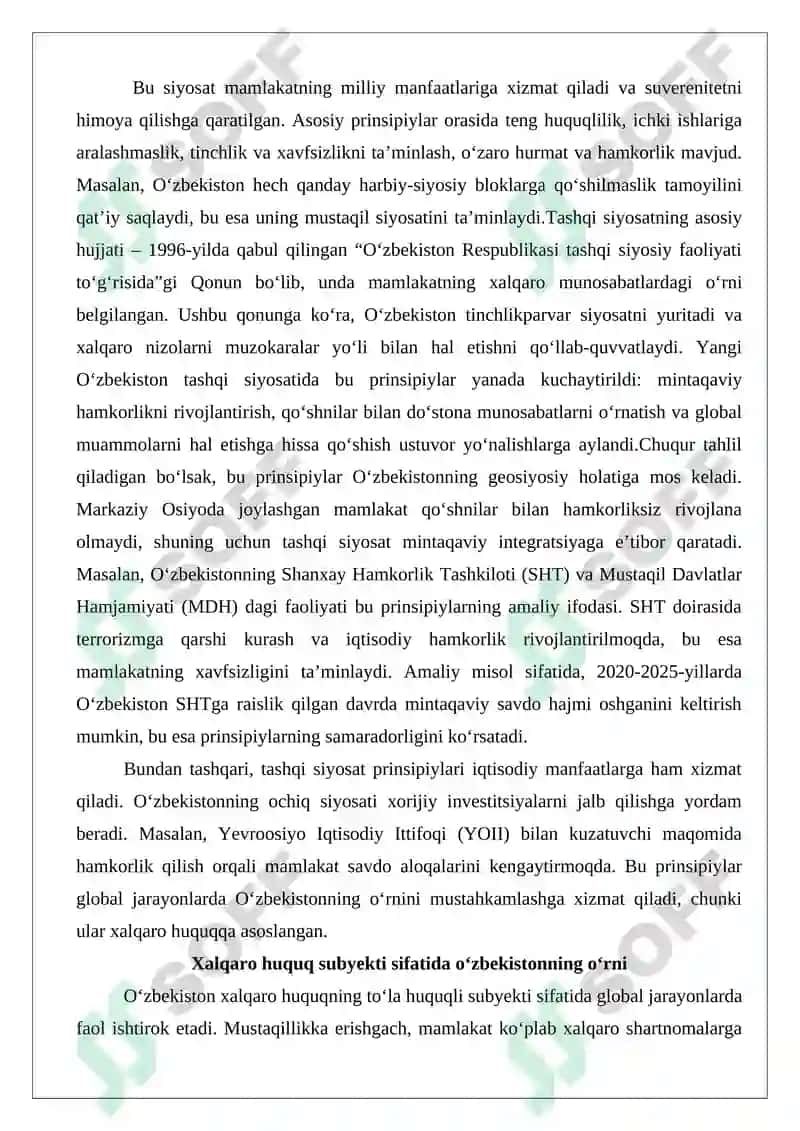 Xalqaro Tashkilotlar bilan Hamkorlik 4