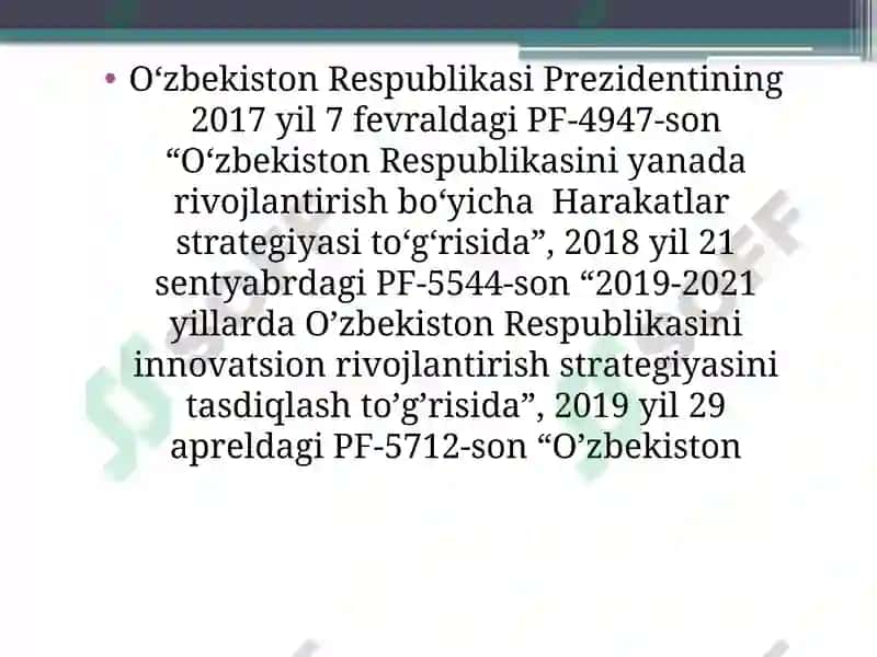 "TALIM MUASSASALARINI NOMARKAZLASHTIRISH JARAYONI: TARIXI, HOLATI VA ISTIQBOLLARI" 4