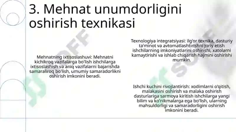 Mehnat Resurslaridan Foydalanish Samaradorligining Tahlili 4