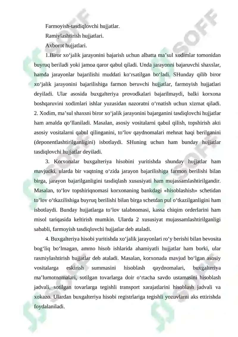 Hujjatlashtirish va hujjatlarning turlari 4