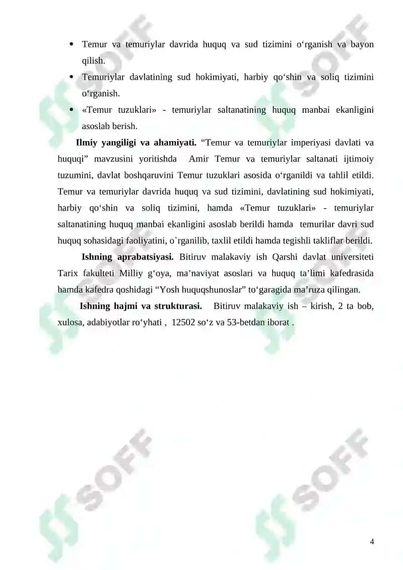 Amir Temur va temuriylar davridagi siyosiy va huquqiy ta’limotlar 4