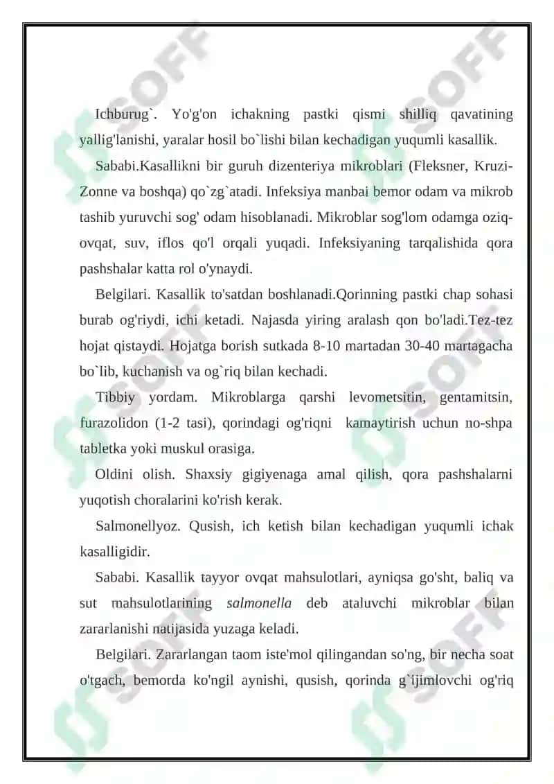 O’TKIR ICHAK INFEKSIYALARI 4