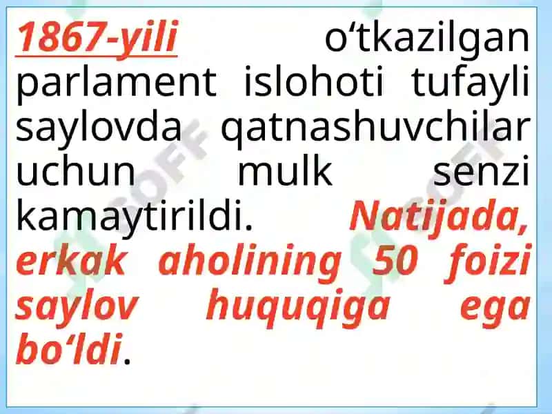 Buyuk Britaniyaning siyosiy va iqtisodiy aholi 4