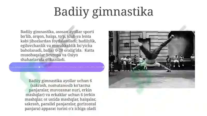 Gimnastika turlari va tasnifi 4