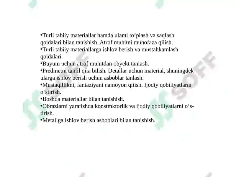 Turlixil materiallar bilan ishlash dasturlari 4