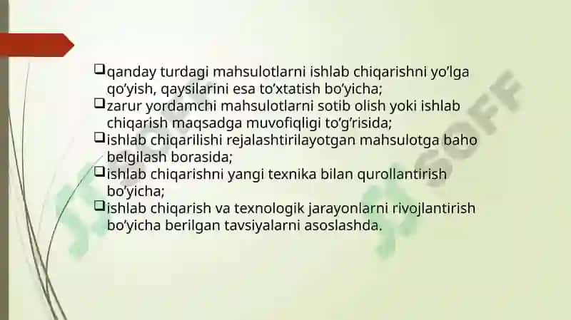 Buyurtmali kalkulyatsiya qilish usuli 4
