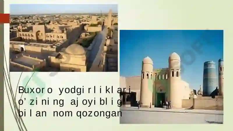 O`zbekistonning qadimgi tarixiy obidalariga oid adabiyotlar 4