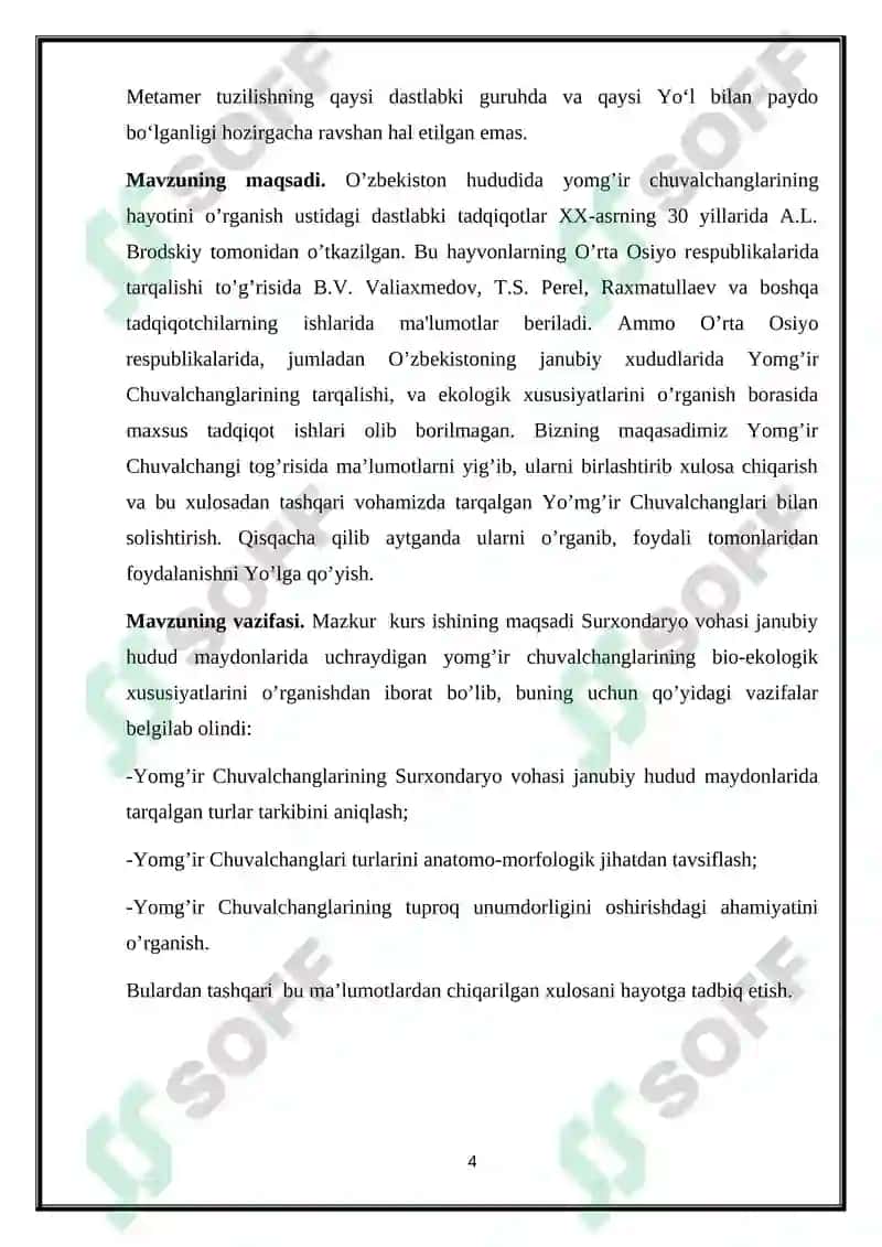 Yomg’ir Chuvalchanglari 4