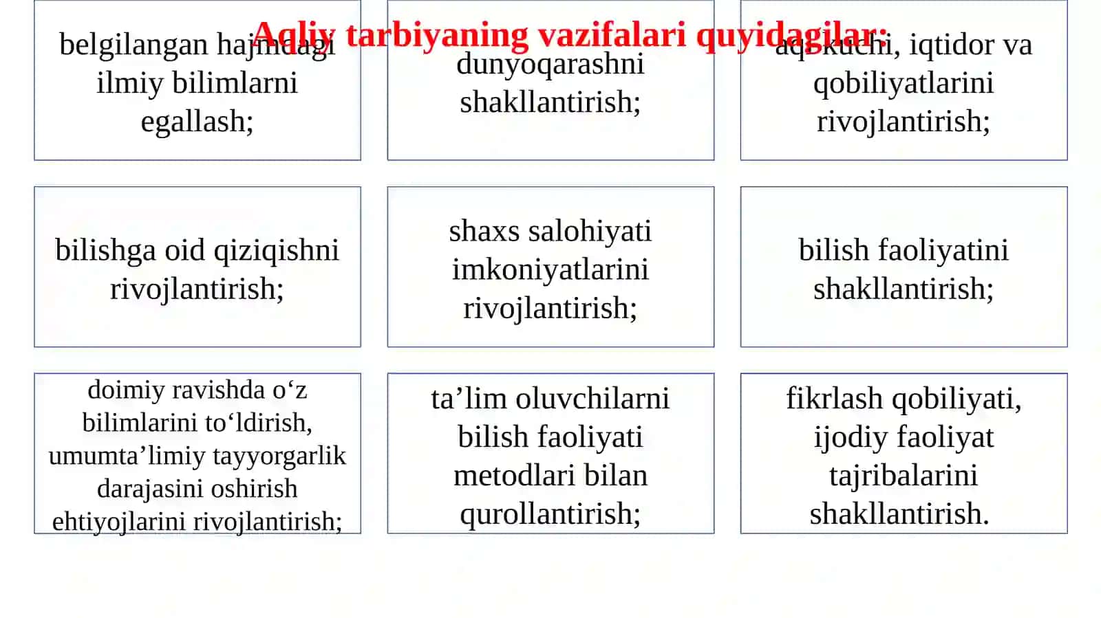 TARBIYA TURLARI VA ULARNING MAZMUNI 4