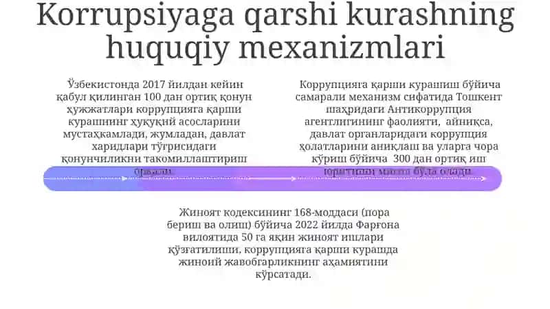 Korrupsiyaning oqibatlari va unga qarshi kurash mehanizmlari 4