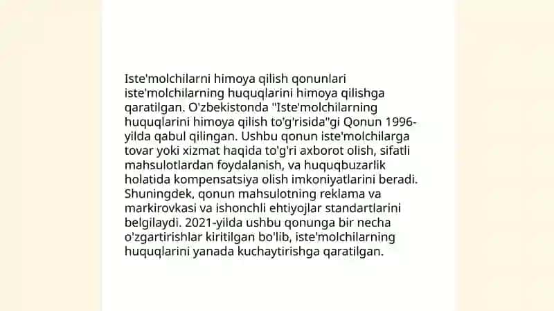 Istemolchilar huquqini himoya qilish 4