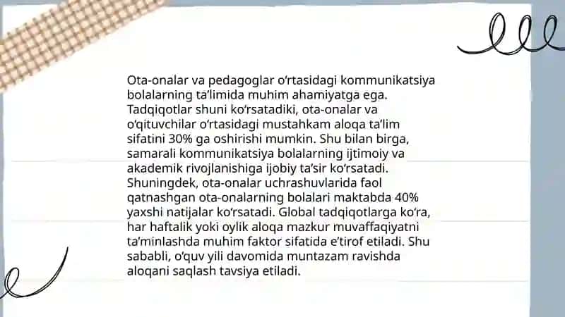 Bolalarda elementar matematik tasavvurlarni rivojlantirishda bolalar bog‘chasining oila bilan hamkorlikdagi roli 4