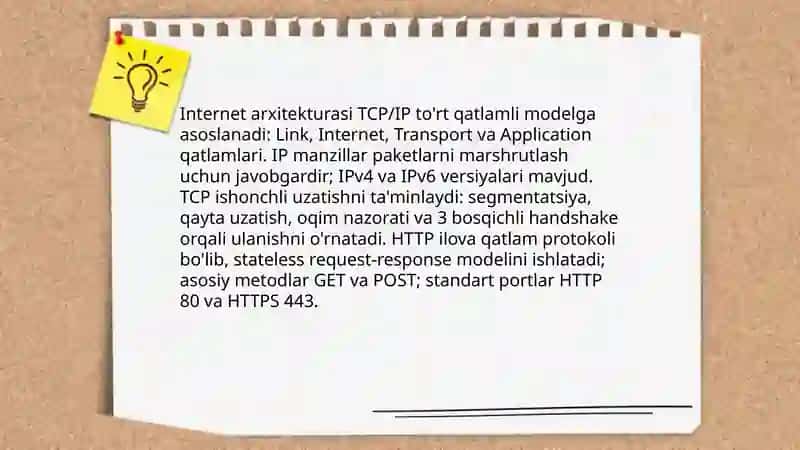 Global kompyuter tarmoqlari 4