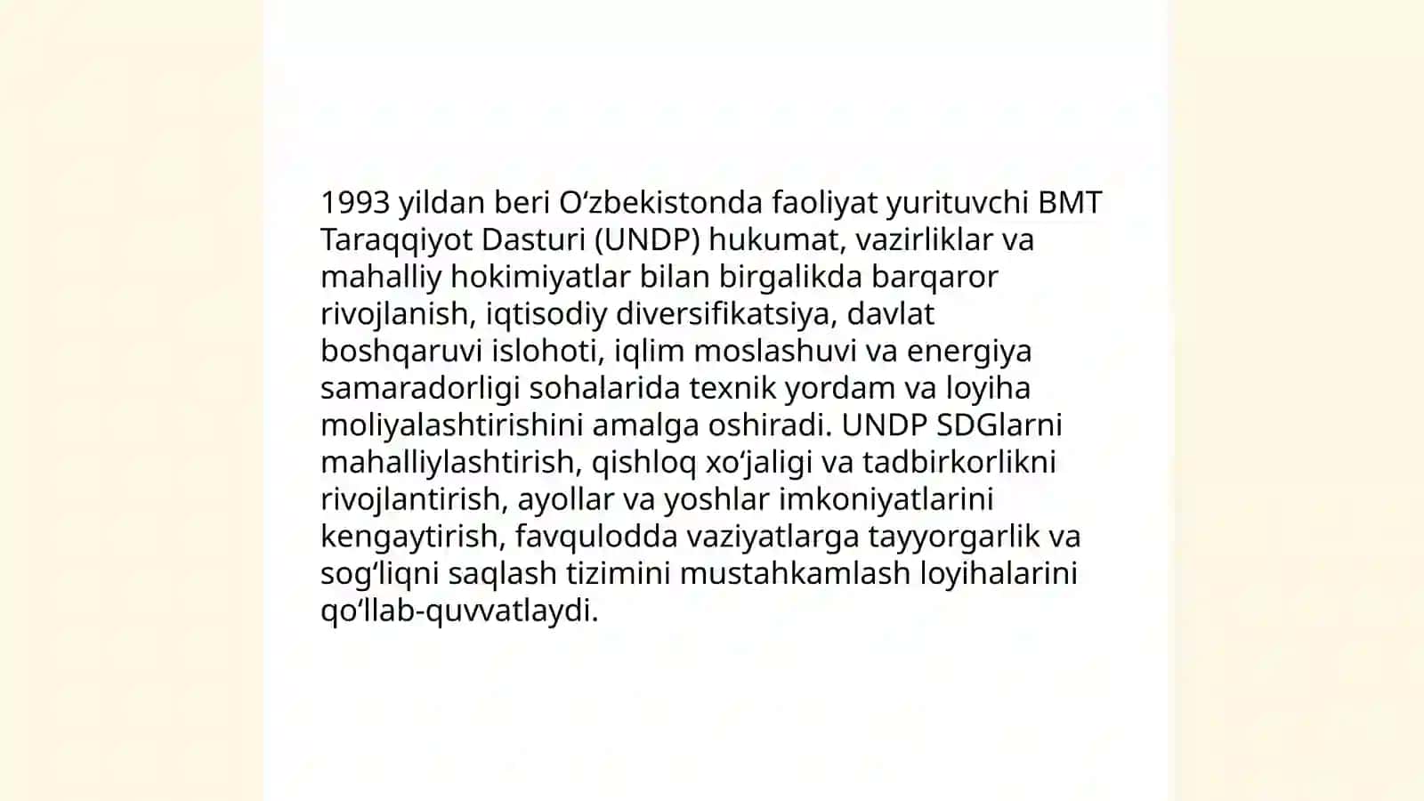 Oʻzbekistonning xalqaro tashkilotlar bilan hamkorlik aloqalari 4