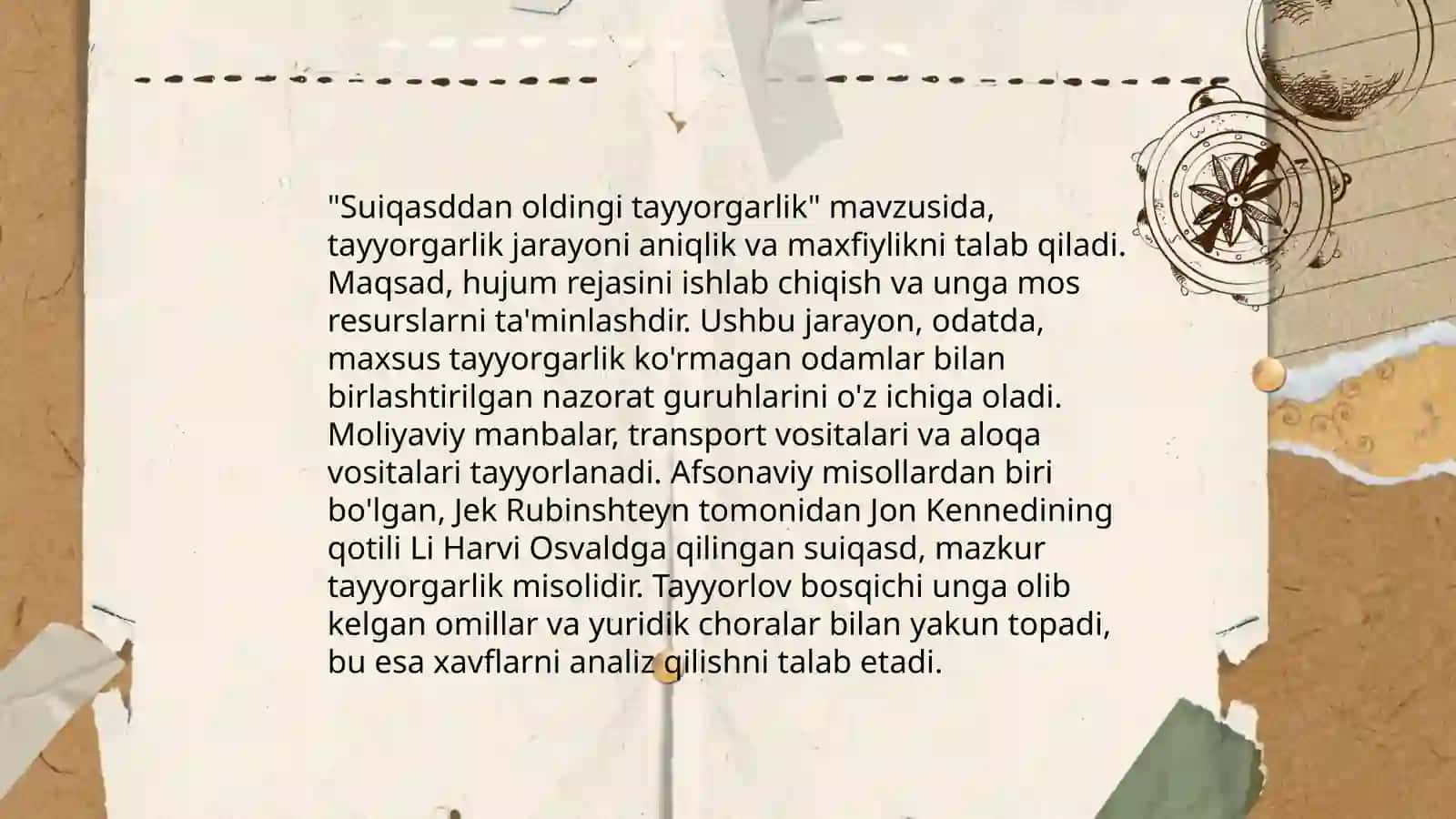 Jinoyatga suiqasd qilish va tayyorgarlik koʻrish 4