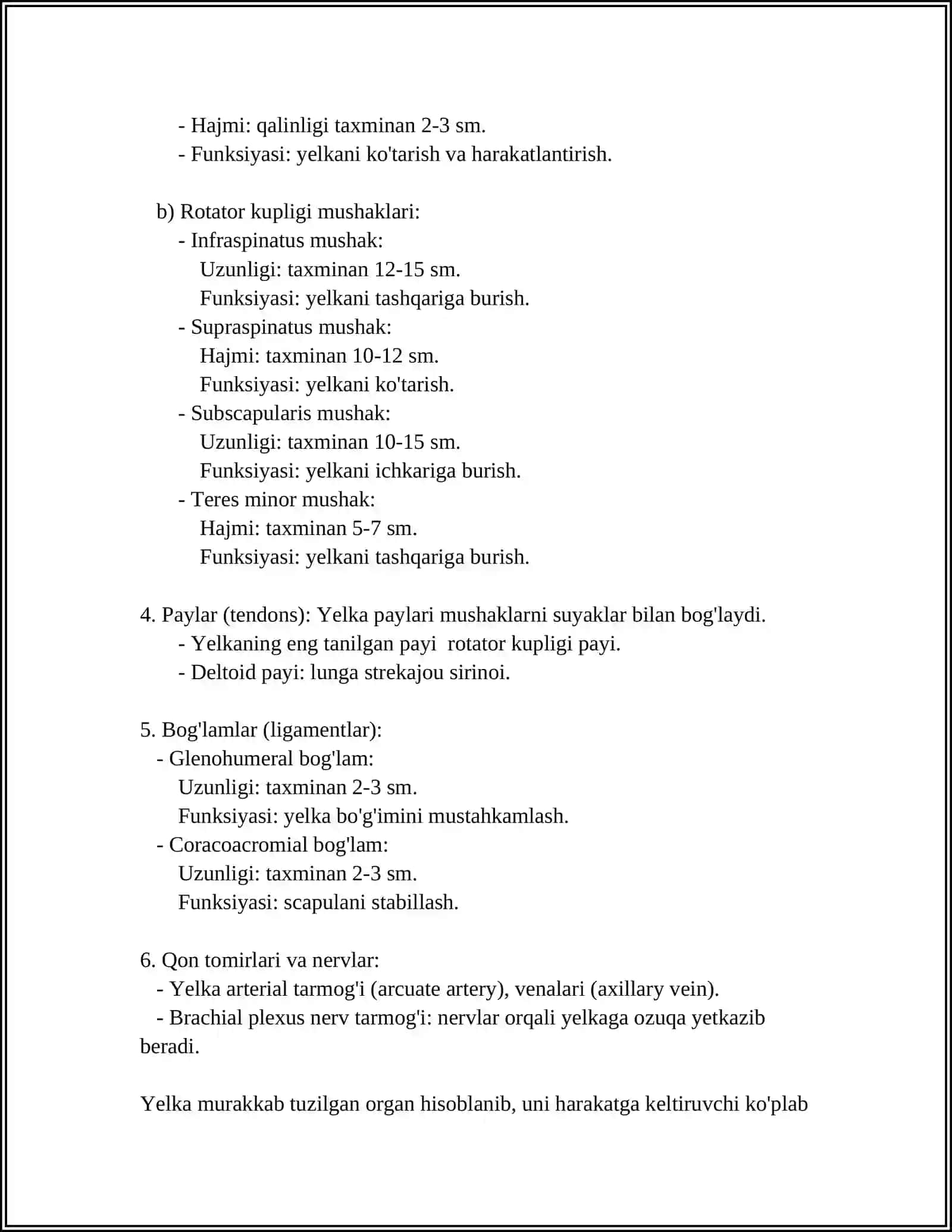 Yelka anatomiyasi 4