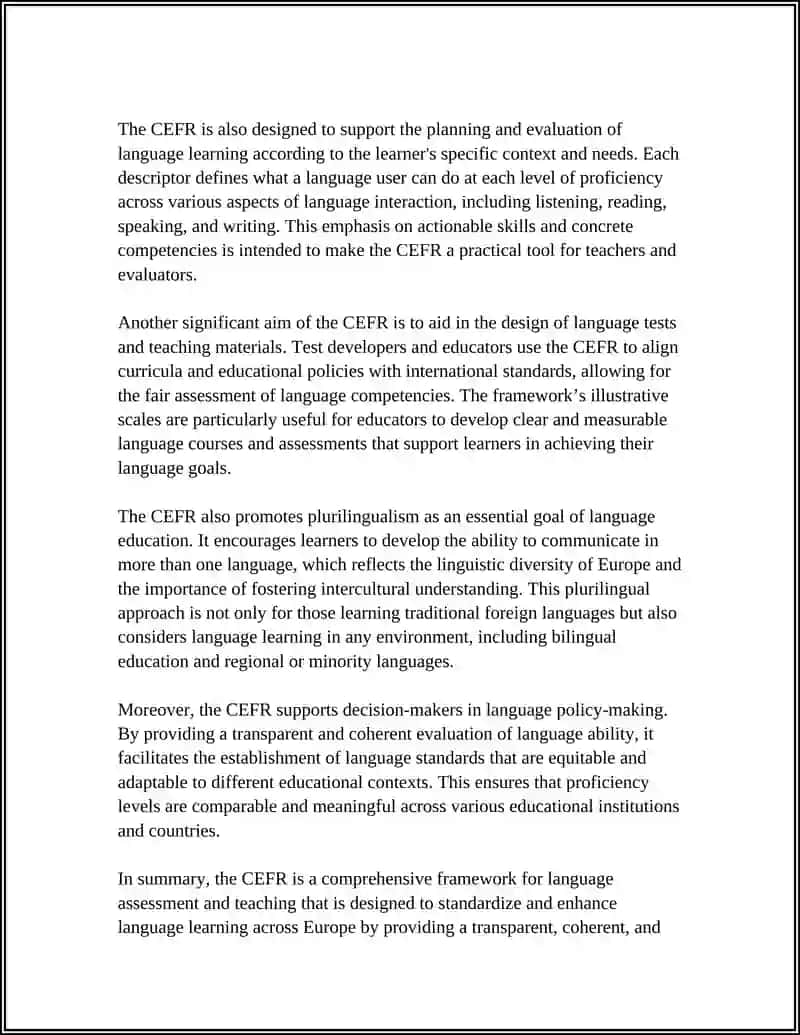 INTRODUCTION TO THE CEFR SYSTEM 4