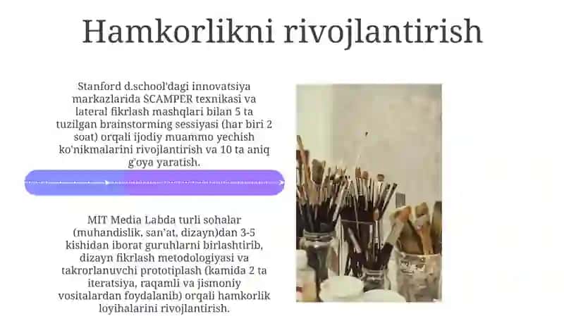 Ijodiy taffakurni rivojlantirish xususiyatlari 4