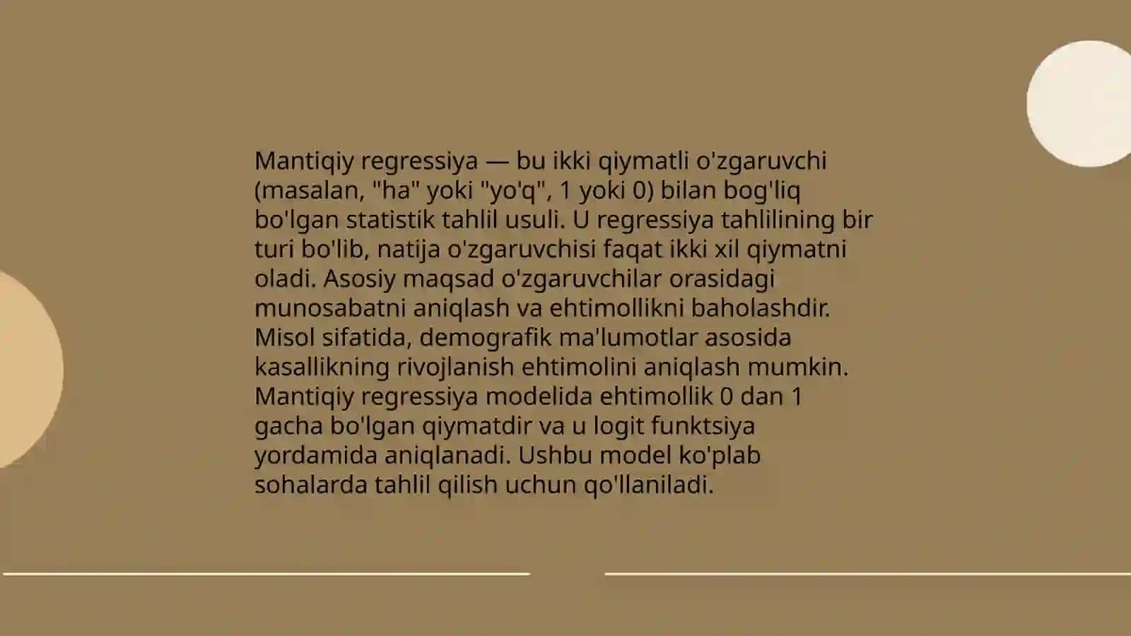 Kompyuter lingvistikasida statistik metod 4
