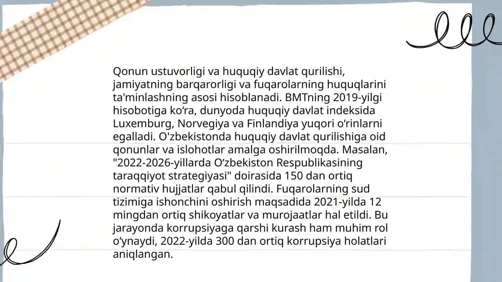 O’zbekistonda demokratik, fuqarolik jamiyati asoslarining shakllanishi, amalga oshirilgan siyosiy islohotlar 4