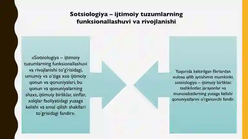 Sotsiologiya va aniq fanlar munosabatlari 4