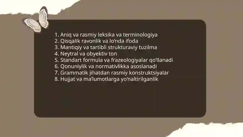 Rasmiy uslub 4